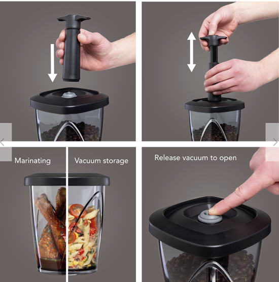 Vacum Coffee Saver bewahrt die Frische