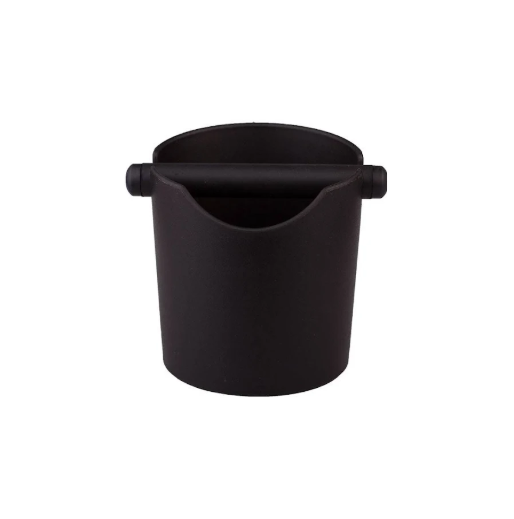 Abschlagbehälter schwarz Crema Pro