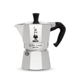Bialetti Moka Express 1 Tassen in Chrom