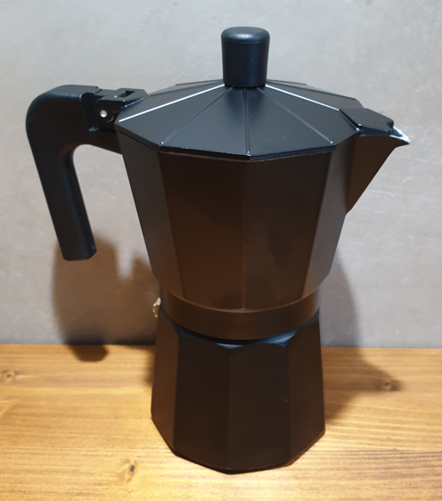 Moka Express für 6 Tassen schwarz