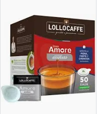 Lollo Caffè Pads Linea Amore Esclusivo 50 Stk.