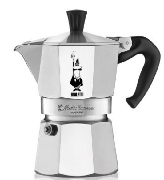 Bialetti Moka Express 6 Tassen in Chrom
