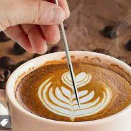 joefrex latte art needle ( Stift aus Edelstahl)