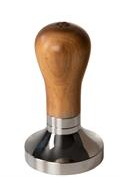 Tamper 58.3 mm Eureka, Griff aus Olivenholz