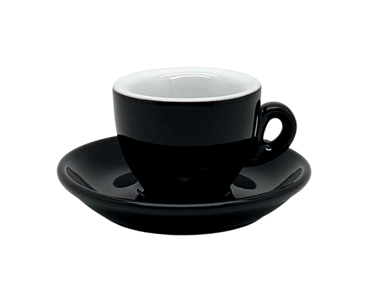 Espresso Porcelain Tassen Schwarz