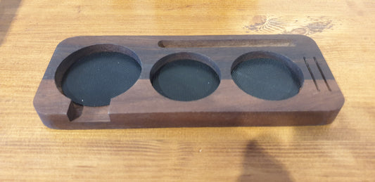 Tamperstation Nussbaum klein