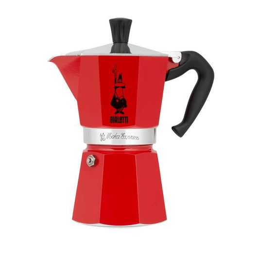 Bialetti Moka Express 3Tassen rot